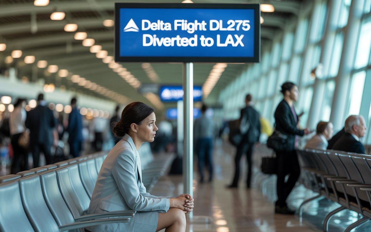 Delta Flight DL275 Diverted to LAX